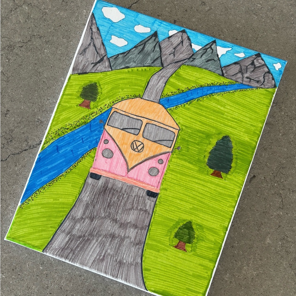 Volkswagen Van Art
